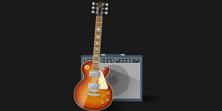 The sound of a guitar can be