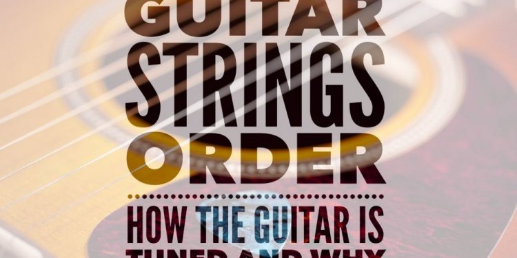 Guitar Strings Order: How the