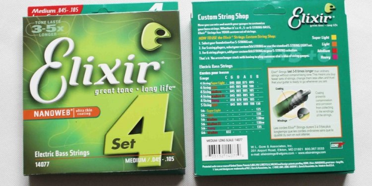 Electric Bass Guitar Strings