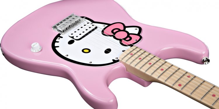 Hello Kitty Electric Guitar
