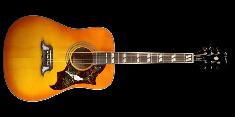 Epiphone Dove Pro Acoustic Electric Guitars
