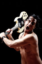 frustratet guitarist