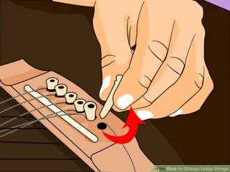 Image titled Change Guitar Strings action 1