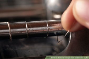Image titled eliminate Strings from an Electric Guitar action 3