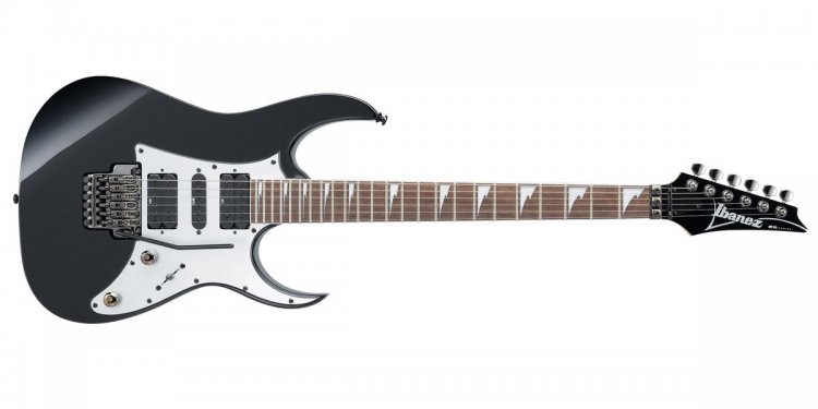 Girls playing electric guitar