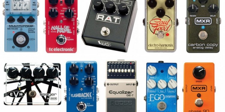 Best electric guitar pedals
